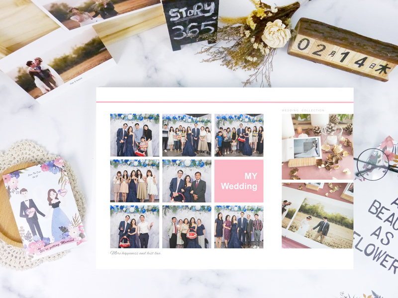 diy結婚相片書 婚禮記錄相本 結婚相簿 婚禮相片書diy