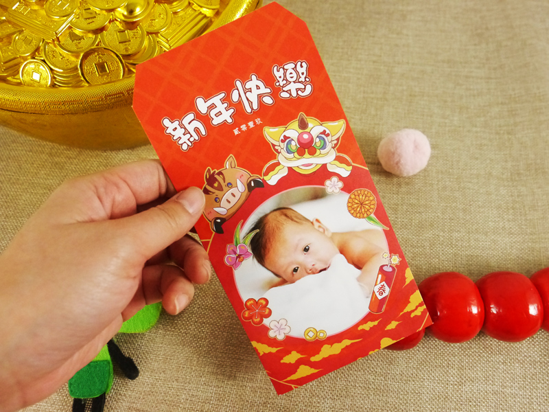 STORY365寶寶照片紅包袋 客製化照片紅包袋 寶寶紅包袋製作 自製寶寶紅包袋
