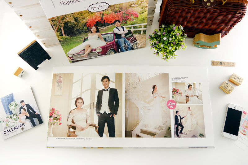 婚紗相本製作 婚紗相本印刷 自製結婚相簿